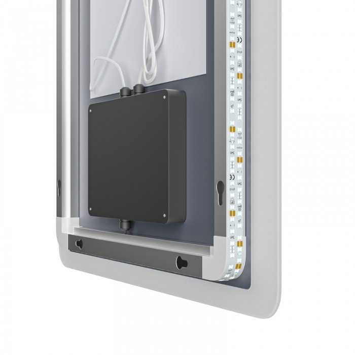 Зеркало Mixxus Premium OLIVARY MR19-80x60-Reverse с Led Touch, Anti-fog, димером (3-6,5kK) (MP6628)