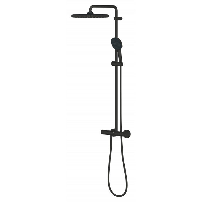 Душова система з термостатом для настінного монтажу Grohe Tempesta System 250 Cube (266892431) Душова система з термостатом для настінного монтажу Grohe Tempesta System 250 Cube (266892431)