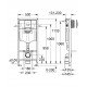 Система инсталляции для унитаза 3 в 1 Grohe Rapid SL (38721001)