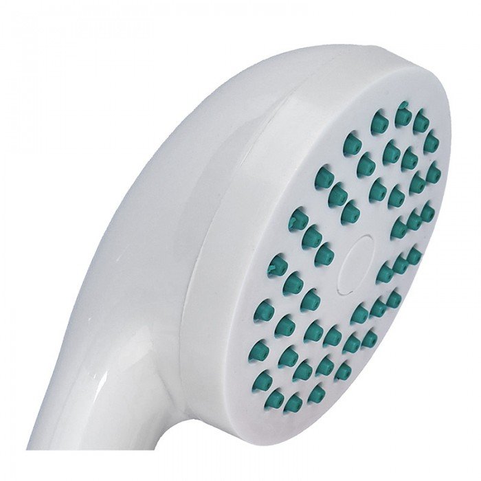 Лійка для душу Zerix SH-06 White (1 режим) (ZX5017)