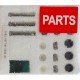 Шторки стеклянные на ванну Koer SR BS01-80x140-TR-01 прозрачное стекло 6мм, хром (KR5400)
