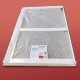 Шторки стеклянные на ванну Koer SR BS01-80x140-TR-01 прозрачное стекло 6мм, хром (KR5400)