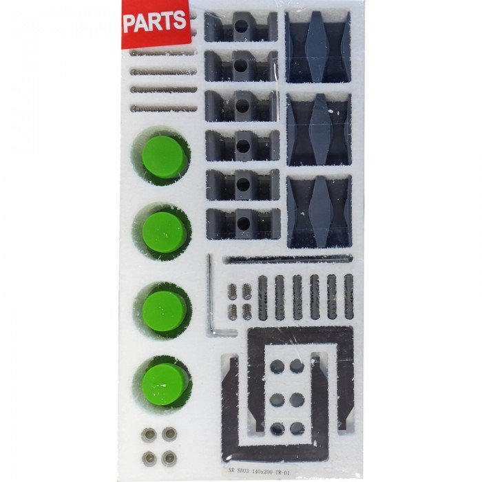 Дверь в нишу Koer SR SD03-140x200-TR-01 прозрачное стекло Easy Clean 8мм, хром (KR5385)