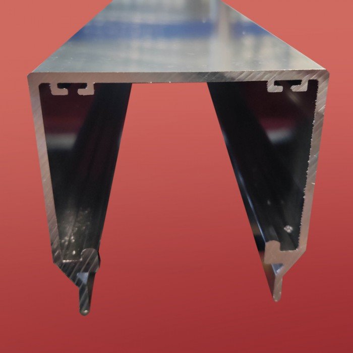 Дверь в нишу Koer SR SD03-140x200-TR-01 прозрачное стекло Easy Clean 8мм, хром (KR5385)