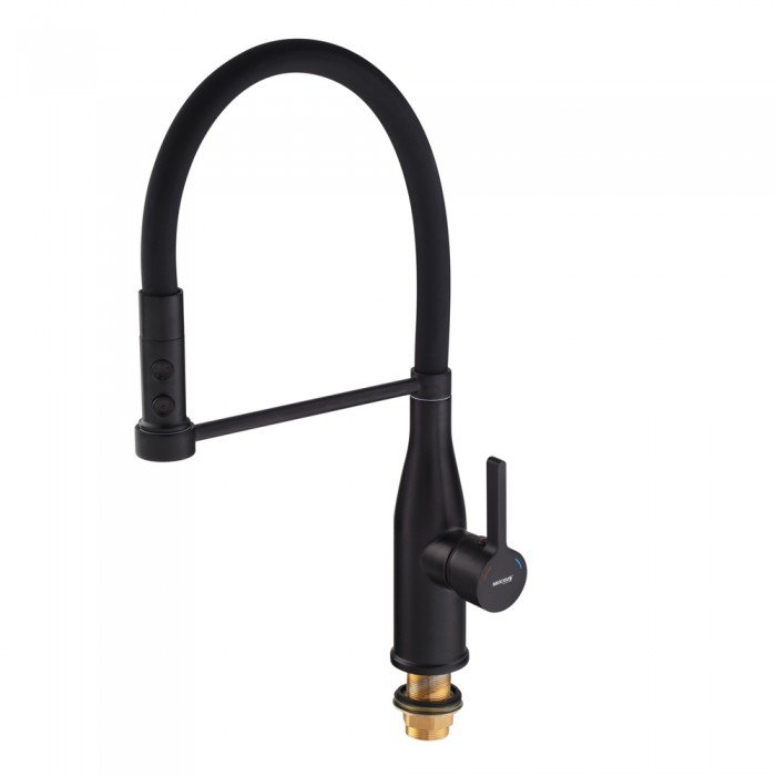 Смеситель для кухни Mixxus Premium Summer 017 BLACK REFL.BLACK (MI6961) Смеситель для кухни Mixxus Premium Summer 017 BLACK REFL.BLACK (MI6961)