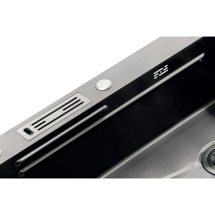 Мойка Mixxus Premium MH7545-SET-05 MICRO DECOR NANO-BLACK (3.0/0.8) комплект (графит) (MX9633) Мойка Mixxus Premium MH7545-SET-05 MICRO DECOR NANO-BLACK (3.0/0.8) комплект (графит) (MX9633)