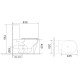 Бачок для унитаза-компакта Mixxus Bevel-0407-T1 Tank 630х350х795 со сливной арматурой (MI8323) Бачок для унитаза-компакта Mixxus Bevel-0407-T1 Tank 630х350х795 со сливной арматурой (MI8323)
