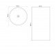 Раковина моноблок MIXXUS PREMIUM ELLIPSE-1101 460х460х855mm с переливом (MP6573) Раковина моноблок MIXXUS PREMIUM ELLIPSE-1101 460х460х855mm с переливом (MP6573)