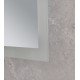 Зеркало Mixxus FLAT MR04-80x60 с Led Touch, Anti-fog, димером, регулятором яркости, часами (MI6928)