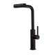 Смеситель для кухни с выдвижным изливом Mixxus Premium HAMMER 014 BLACK (MI6954)