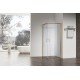 Душова кабіна без піддону Koer SR SC03-90x90x200-TR-12 прозоре скло Easy Clean 6мм, матове з Душова кабіна без піддону Koer SR SC03-90x90x200-TR-12 прозоре скло Easy Clean 6мм, матове з