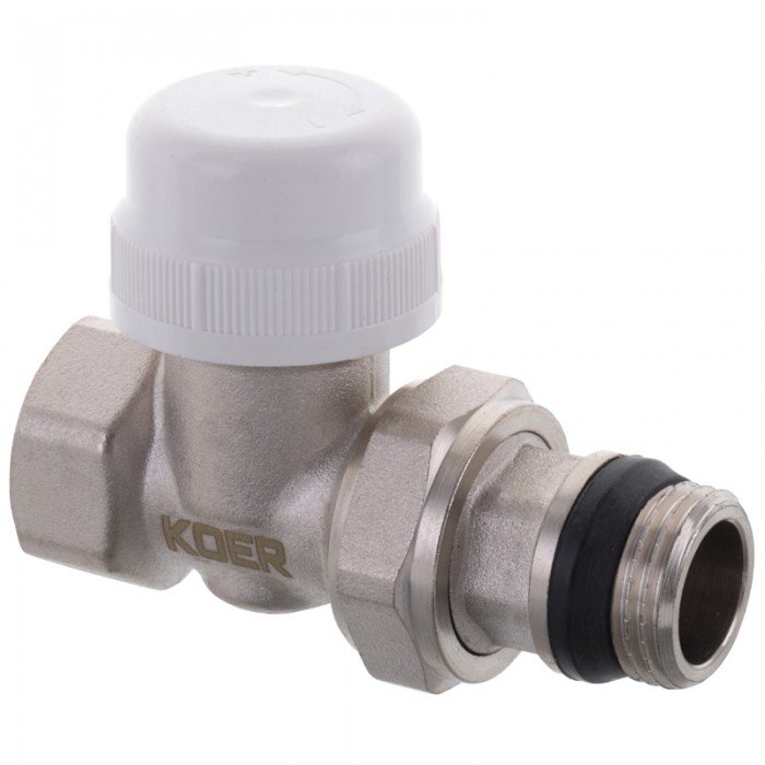 Кран термостатический прямой 1/2" Koer KR.923-GI (KR2684)