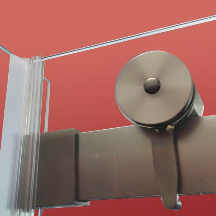 Двері в нішу Koer SR SD01-120x200-TR-07 прозоре скло Easy Clean 8мм, графіт (KR5378) Двері в нішу Koer SR SD01-120x200-TR-07 прозоре скло Easy Clean 8мм, графіт (KR5378)
