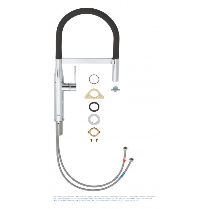 Смеситель для кухни с гибким изливом Grohe Essence New (30294000) Смеситель для кухни с гибким изливом Grohe Essence New (30294000)