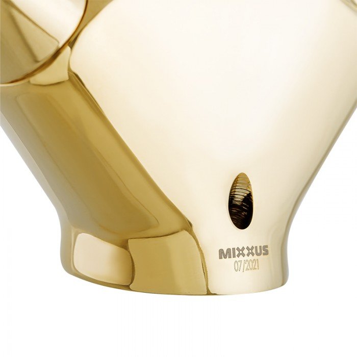 Змішувач для умивальника Mixxus Premium Retro Gold-161 (MI5848) Змішувач для умивальника Mixxus Premium Retro Gold-161 (MI5848)