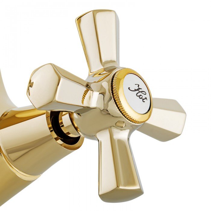 Змішувач для умивальника Mixxus Premium Retro Gold-161 (MI5848) Змішувач для умивальника Mixxus Premium Retro Gold-161 (MI5848)