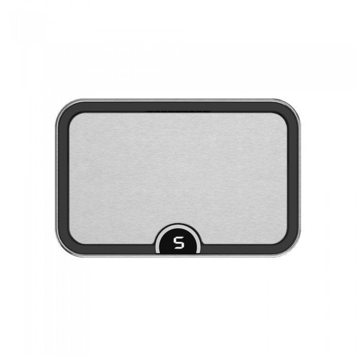 Відро для сміття сенсорне прямокутне Koer TC-020212-02 12 л колір нержавійка (KR5584)