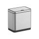 Відро для сміття сенсорне прямокутне Koer TC-020212-02 12 л колір нержавійка (KR5584)