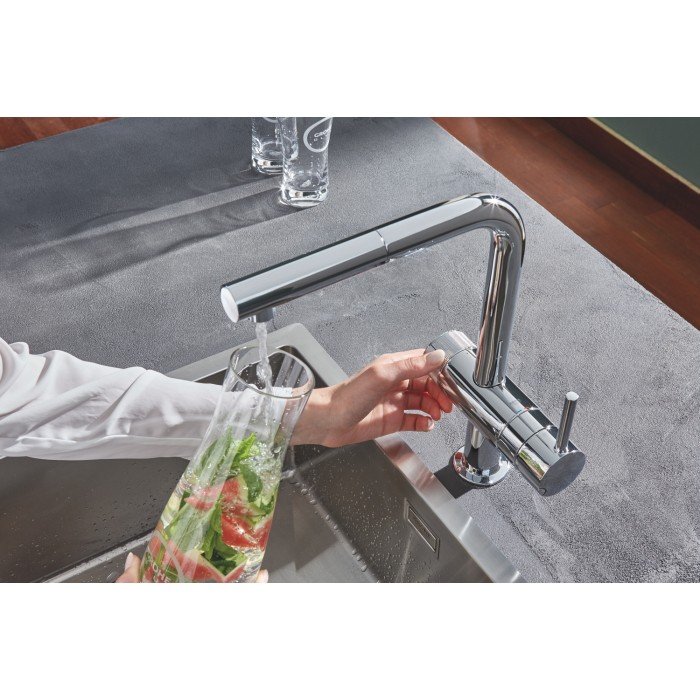Комплект смесителя для кухни с фильтром Grohe Blue Pure (30382000)