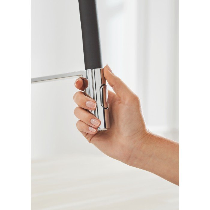 Змішувач для кухні з гнучким виливом Grohe Concetto new (31491000)