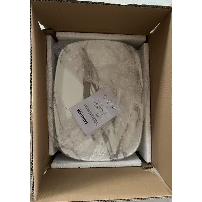 Раковина накладна Mixxus Premium BEVEL-0102 MARBLE 495х370х135mm (MP6519) Раковина накладна Mixxus Premium BEVEL-0102 MARBLE 495х370х135mm (MP6519)