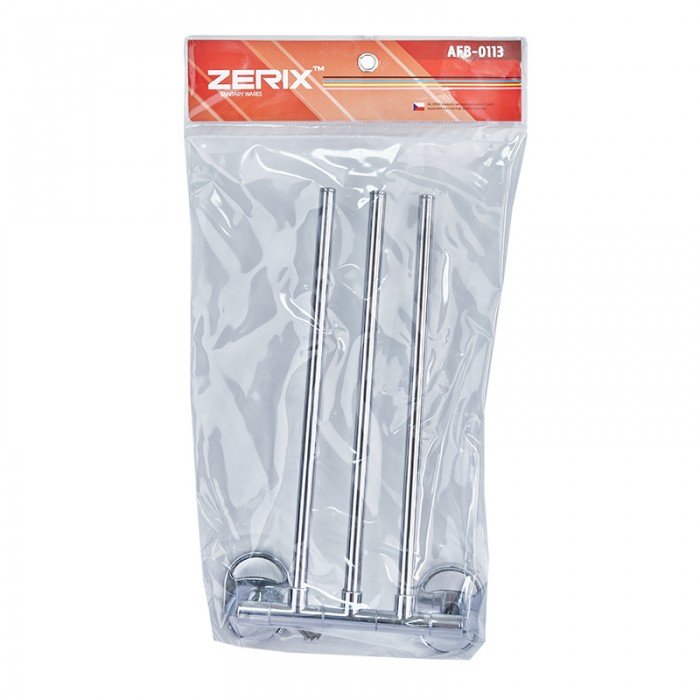 Полотенцедержатель поворотный (3 планки) Zerix AFB-0113 (ZX5045) Полотенцедержатель поворотный (3 планки) Zerix AFB-0113 (ZX5045)