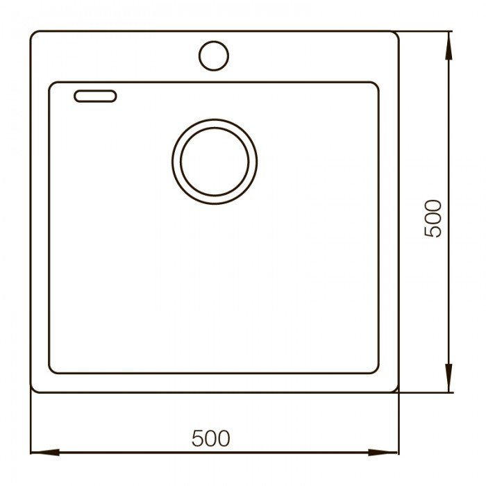 Мойка Mixxus MX5050-200x1.2-Handmade (MX0568)