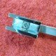 Шторки стеклянные на ванну Koer SR BS03-95x140-TR-01 прозрачное стекло 6мм, хром (KR5402)