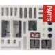 Шторки стеклянные на ванну Koer SR BS03-95x140-TR-01 прозрачное стекло 6мм, хром (KR5402)