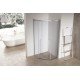 Душевая кабина без поддона Koer SR SC06-90x90x200-TR-01 прозрачное стекло Easy Clean 8мм, хром (KR5 Душевая кабина без поддона Koer SR SC06-90x90x200-TR-01 прозрачное стекло Easy Clean 8мм, хром (KR5