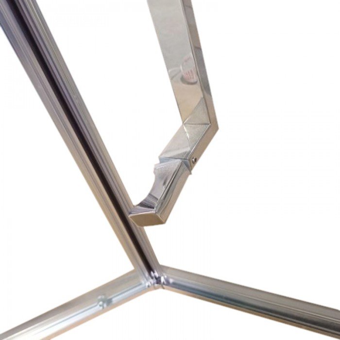 Душевая кабина без поддона Koer SR SC06-90x90x200-TR-01 прозрачное стекло Easy Clean 8мм, хром (KR5 Душевая кабина без поддона Koer SR SC06-90x90x200-TR-01 прозрачное стекло Easy Clean 8мм, хром (KR5