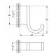 Крючок для халата Grohe Selection (41039000) Крючок для халата Grohe Selection (41039000)