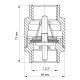 Клапан зворотний NEW 1-1/2" (Koer KR.172) (KR2803) Клапан зворотний NEW 1-1/2" (Koer KR.172) (KR2803)