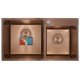 Набор Mixxus SET-7843D-220x1.0-PVD (мойка+смеситель+диспенсер) (MX0586) Набор Mixxus SET-7843D-220x1.0-PVD (мойка+смеситель+диспенсер) (MX0586)