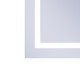 Зеркало Mixxus Premium FLASH MR21-60x80 с Led Touch, Anti-fog, димером, регулятором яркости, часами