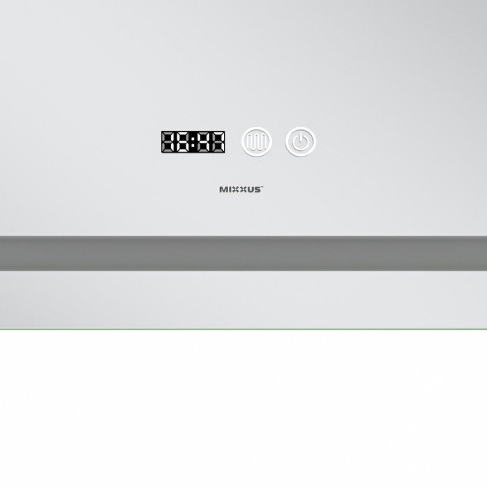 Зеркало Mixxus Premium FLASH MR21-60x80 с Led Touch, Anti-fog, димером, регулятором яркости, часами