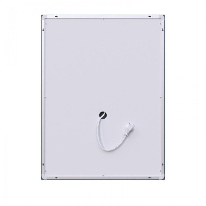 Зеркало Mixxus Premium FLASH MR21-60x80 с Led Touch, Anti-fog, димером, регулятором яркости, часами