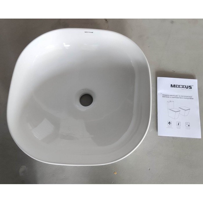 Раковина накладная MIXXUS PREMIUM DIVERSE-0105 425х425х145mm (MP6535) Раковина накладная MIXXUS PREMIUM DIVERSE-0105 425х425х145mm (MP6535)