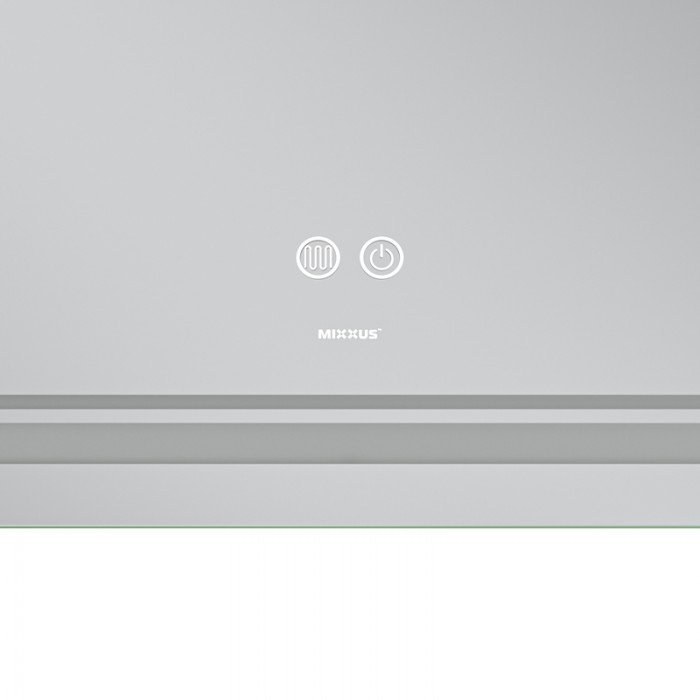 Зеркало Mixxus Premium QUADRO MR20-100x70 с Led Touch, Anti-fog, димером, регулятором яркости, линз