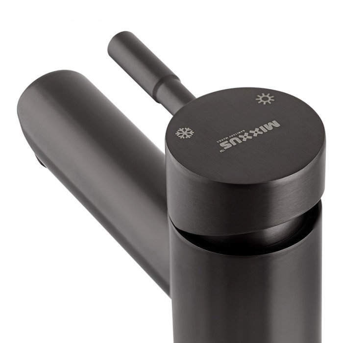 Смеситель для умывальника Mixxus SUS-001-High graphite из нерж. стали SUS304 (MI5905) Смеситель для умывальника Mixxus SUS-001-High graphite из нерж. стали SUS304 (MI5905)