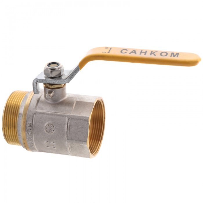 Кран кульовий СК 2" ГШВ YELLOW ART.607 (SK0095)