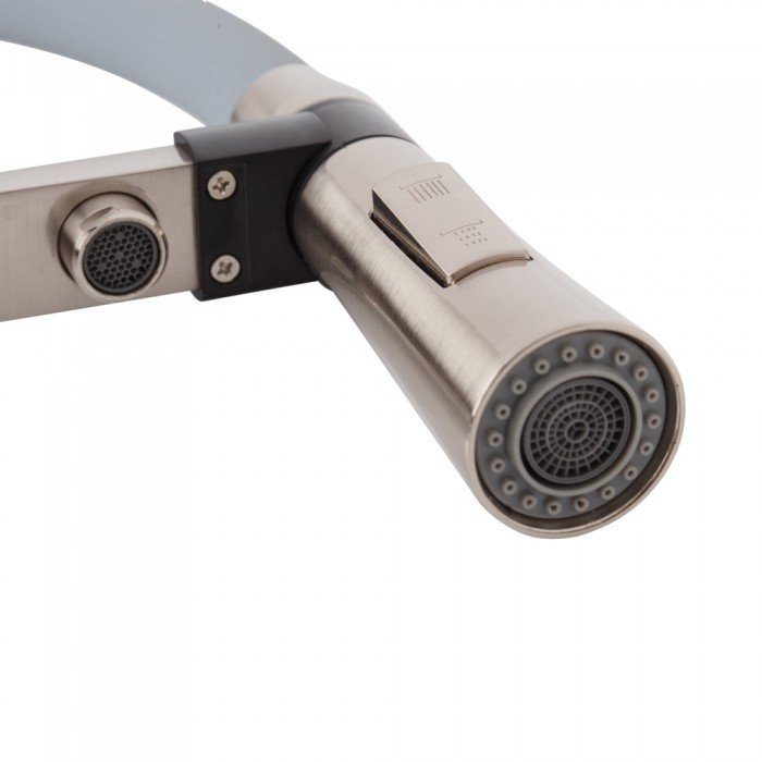 Змішувач для кухні Mixxus Premium Magnet 021 SS COLOR REFL.GREY (MI6976)