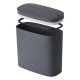 Мусорное ведро сенсорное овальное Mixxus Flat-TC0109 Graphite 9 л цвет графит (MI7075) Мусорное ведро сенсорное овальное Mixxus Flat-TC0109 Graphite 9 л цвет графит (MI7075)
