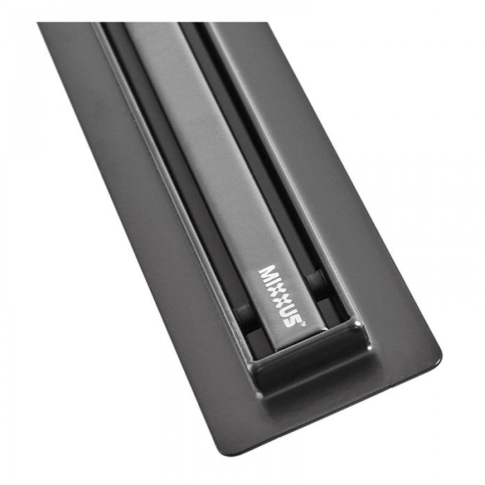 Душевой трап с нерж. стали SUS304 Mixxus Drain-05-70-Slim Black (30x700 мм) (Черный) (MI6170)