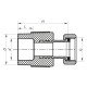 Муфта с накидной гайкой 25x3/4F PPR Koer K0142.PRO (KP0179) Муфта с накидной гайкой 25x3/4F PPR Koer K0142.PRO (KP0179)