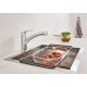 Смеситель для кухни с выдвижным изливом Grohe Eurosmart New (30305001)