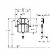 Бачок прихованого монтажу Grohe Flushing cistern solo (39682000)