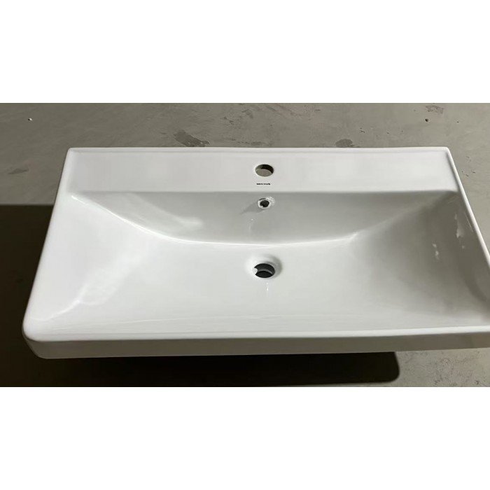Раковина мебельная MIXXUS PREMIUM STYLE-1503 800х480х190mm с отверстием под смеситель и переливом ( Раковина мебельная MIXXUS PREMIUM STYLE-1503 800х480х190mm с отверстием под смеситель и переливом (