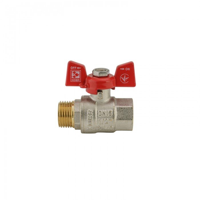 Кран шаровый Koer 1/2" ГШБ (KR.218) (KR0034)