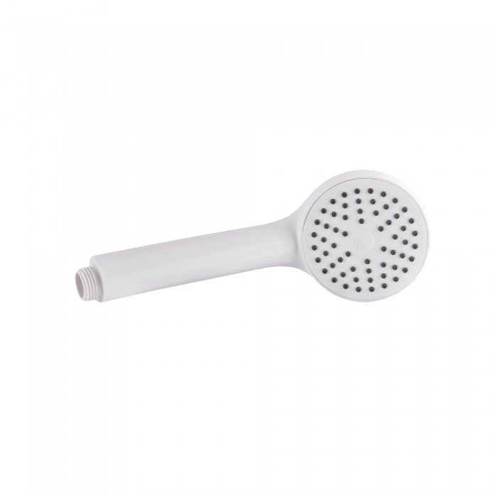 Смеситель для ванны Plamix Kubus-009 EURO SET White (со шлангом, лейкой и кронштейном) (PM0673) Смеситель для ванны Plamix Kubus-009 EURO SET White (со шлангом, лейкой и кронштейном) (PM0673)